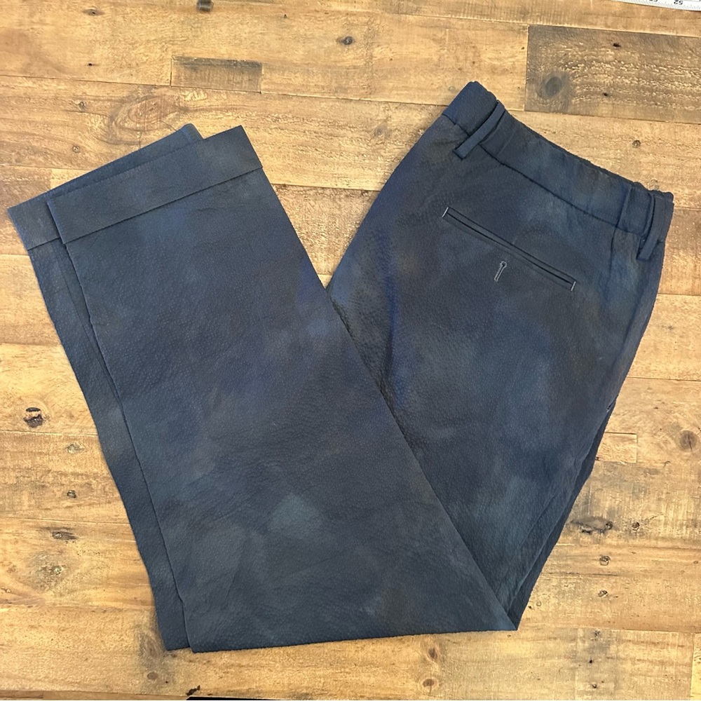 Todd Snyder seersucker cuffed pants